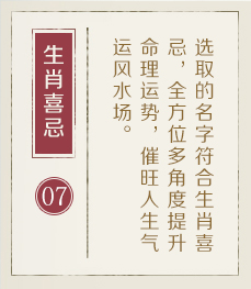 澧县起名流程七